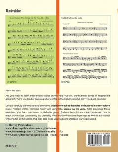 Three-Octave Scales for the Viola Book One Learning the Scales