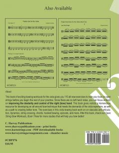 Open String Bow Workouts for Viola Book Two