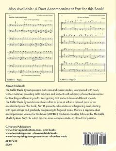 The Cello Etude System Part 0; Beginning Studies Solo Book