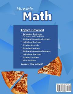 Humble Math - 100 Days of Decimals Percents & Fractions