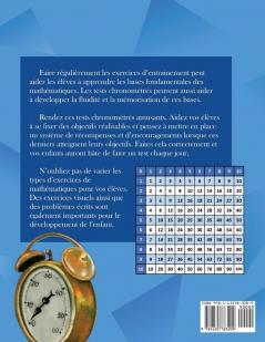 Les tables de multiplication - 100 Jours d'Exercices Chronométrés