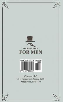 Address Book for Men