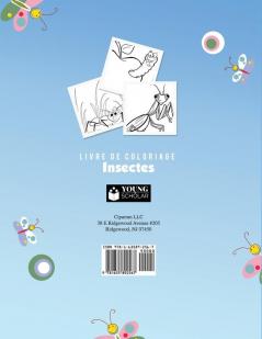 Livre de coloriage Insectes