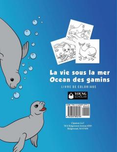 La vie sous la mer Ocean des gamins Livre de coloriage