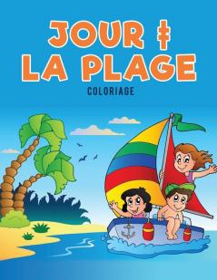 Jour ? la plage Coloriage