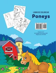 Libro de Colorear Poneys