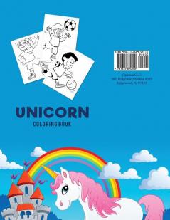 Unicorn Coloring Book