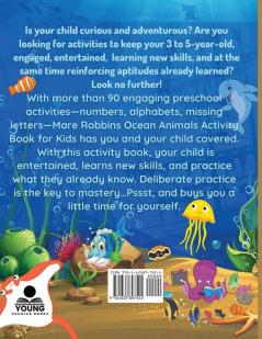 Ocean Animals Activity Book for Kids