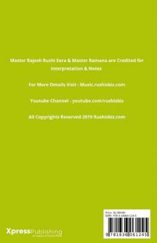 Best 41 Ar.Rehman Telugu Songs (Ver 1.0) - (Saregama) Format: Rushisbiz Piano Notes - (Video Links+Notes+Scales+Index) - Medium Size (6X9 Book)