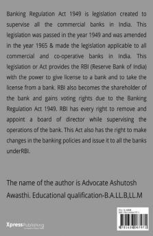 BARE ACT ON THE BANKING REGULATION ACT 1949