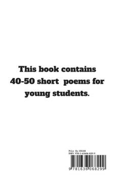 SHORT POEMS FOR JUNIORS : some short poems for juniors