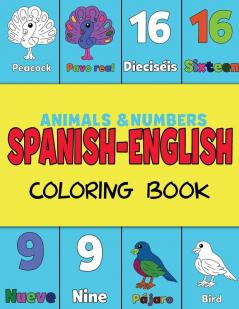 Spanish and English Coloring & Activity Book