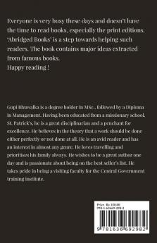 Abridged Books : Major ideas from famous books
