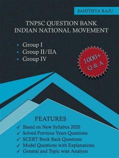 Tnpsc Question Bank : Indian National Movement