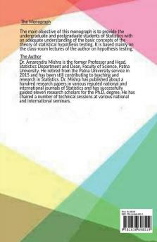 Theory Of Statistical Hypothesis Testing