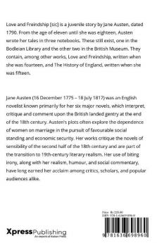 Love And Freindship By Jane Austen