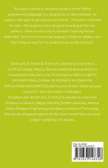 Learning Python Rationally : A New Approach To Study Python