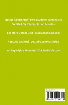 Best 51 Hindi Songs (Ver 1.0) – Part 2 - Western (ABCD) Format: RUSHISBIZ PIANO NOTES - (Video Links+Notes+Scales+Index) - MEDIUM SIZE (6X9 BOOK)