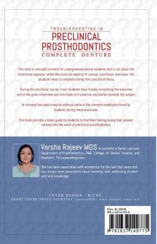 Troubleshooting in Preclinical Prosthodontics Complete Denture