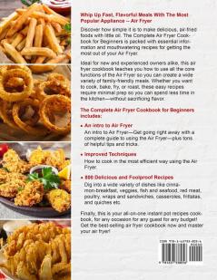 The Complete Air Fryer Cookbook For Beginners