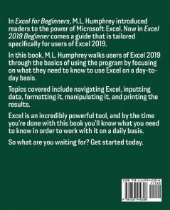 Excel 2019 Beginner