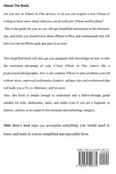 iPhone 6s Plus: The Ultimate Guide to Revolutionizing Your iPhone Mobile (The User Manual Like No Other)