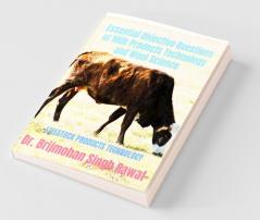 Essential Objective Questions Of Milk Products Technology And Wool Science : Livestock Products Technology