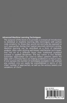 Advanced Machine Learning Techniques
