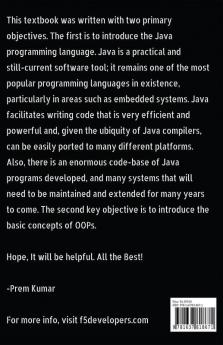 Getting Inside Java - Beginners Guide Programming With Java By Prem Kumar