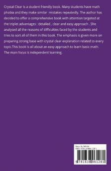 Math Practice Book: Crystal Clear (For Grade 5Th )