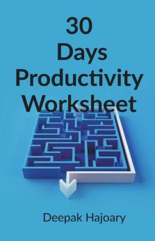 30 Days Productivity Worksheet