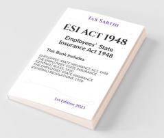 Employees' State Insurance Act 1948 | 1St Edition 2021