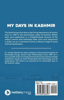 My Days In Kashmir