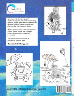 The Ocean. Art Therapy for Dementia Patients: Dementia Coloring books for Seniors (Babies for Dementia)