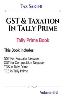 Gst & Taxation In Tally Prime | Tally Prime Book | Volume -3Rd