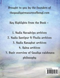 The Gaudiya Treasures of Bengal – Part 3 (An ecstatic ride across ancient spiritual Bengal): Nadia &amp;amp; Kalna Archives : From the Owners of 'The Gaudiya Treasures of Bengal'