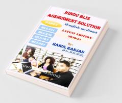 Ignou Blis Assignment Solution: Latest Edition 2020-21