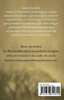 Impact Of Information Technology On Quality Education In Schools