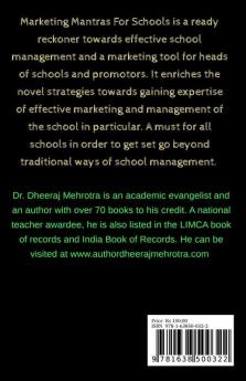 Marketing Mantras For Schools