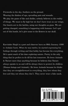 A Skull Full Of Flowers: Collection Of Poems And Art