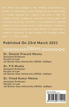 Emerging Jurisprudence On Problem Of Mob Lynching