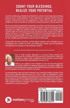 Count Your Blessings Realize Your Potential: Your Personal Guide To Healthy LivingTime Management And Philanthropy