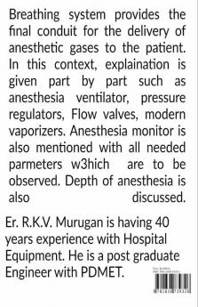 Anesthesia Equipment with Allied Systems in Operation Theatre.