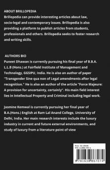 INTELLECTUAL PROPERTY: LUXE EN BLANC : Volume 1 Issue 2 of Brillopedia