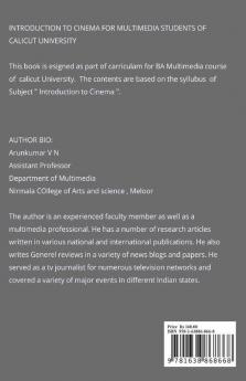 Introduction To Cinema: Edited According To The Calicut University Ba Multimedia Syllubus