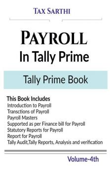 Payroll In Tally Prime | Tally Prime Book | Volume 4Th