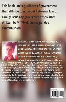 Reformer Law Of Family : Issued By Government Of India