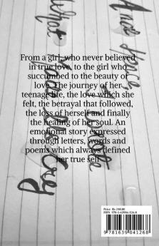 And Hence I Wrote What Made Us Cry: Loved.Broke.Healed