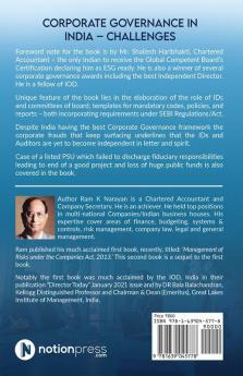 Corporate Governance In India - Challenges