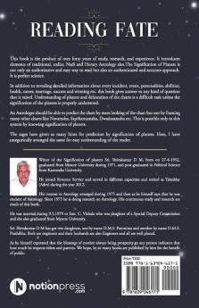 Reading Fate : Role And Signification Of Planets In Assessing Horoscope